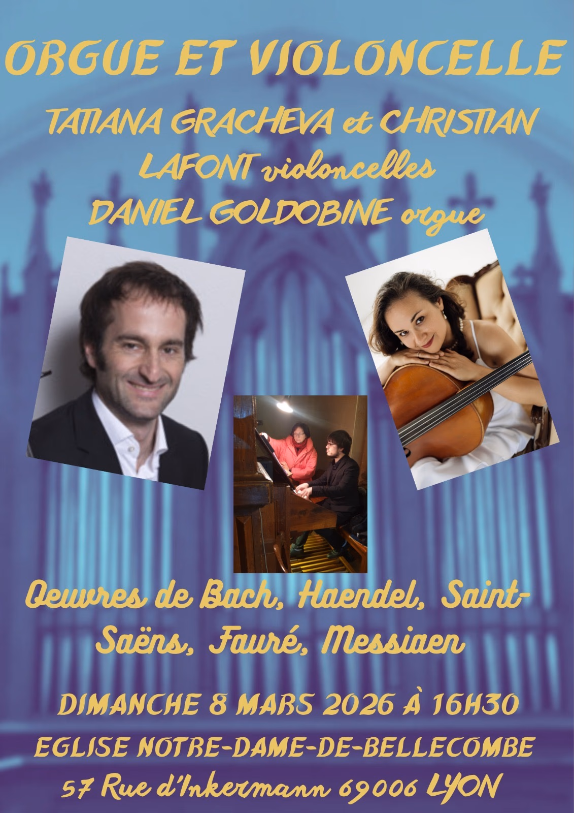 Orgue et violoncelle
